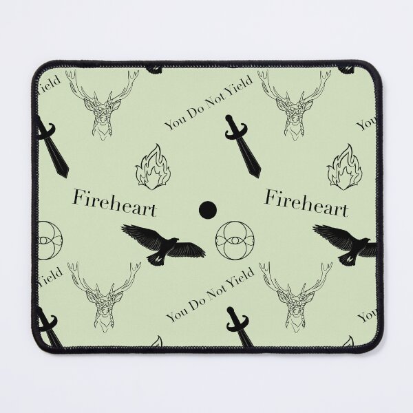 Item preview, Fireheart pattern designed and sold by ActivelyBookish.