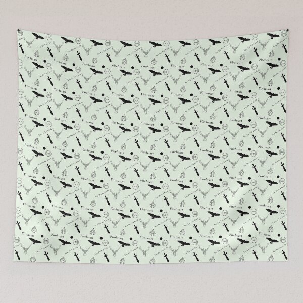 Item preview, Fireheart pattern designed and sold by ActivelyBookish.