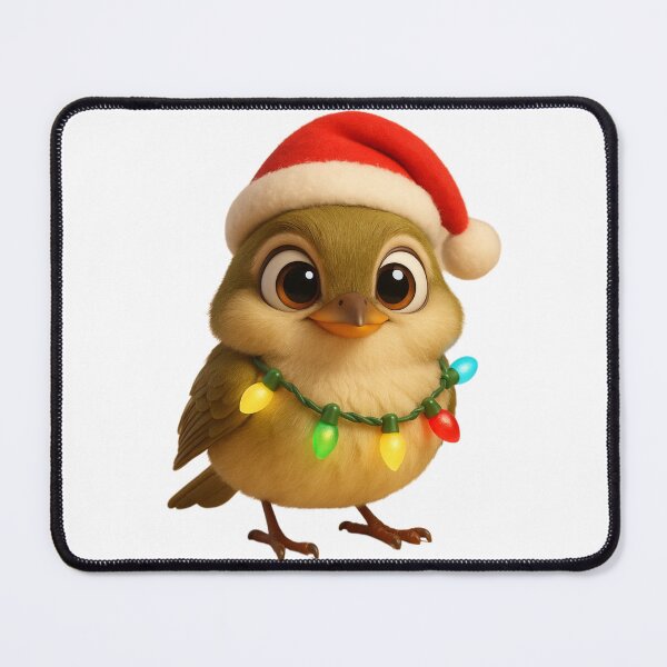 Item preview, Christmas Acadian Flycatcher designed and sold by Sillytoe.
