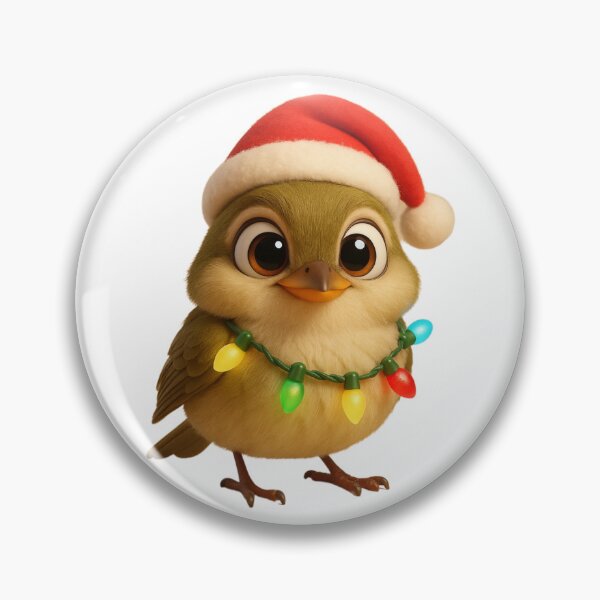 Item preview, Christmas Acadian Flycatcher designed and sold by Sillytoe.