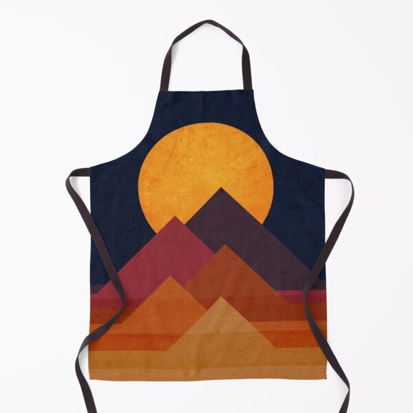 Item preview, Abstract Autumn Sunset Collection - Mountains in Vibrant Colors - Natural Art Accessories designed and sold by XNewStore.