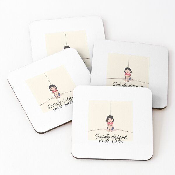 Item preview, Socially distant since birth designed and sold by Cvele018.
