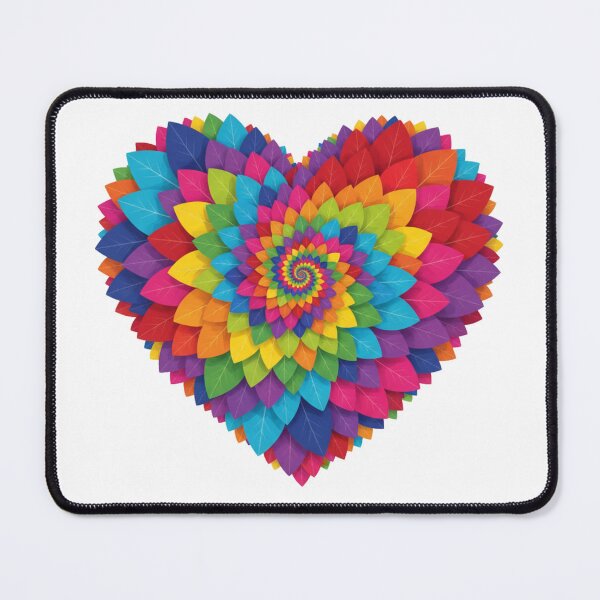 Item preview, Fibonacci Love Spiral: Nature’s Perfect Heart designed and sold by Cloud-Riders.