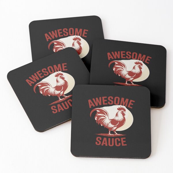 Item preview, Awesome Sauce with Picture of Rooster designed and sold by tabdejinti.
