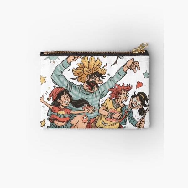 Item preview, Crazy Friends Cartoon – Funny Colorful Comic Art designed and sold by Buble7.