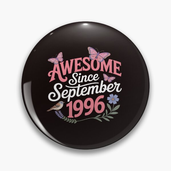 Item preview, Awesome since September 1996 flowers 1996 designed and sold by tabdejinti.
