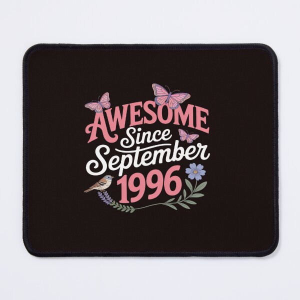 Item preview, Awesome since September 1996 flowers 1996 designed and sold by tabdejinti.