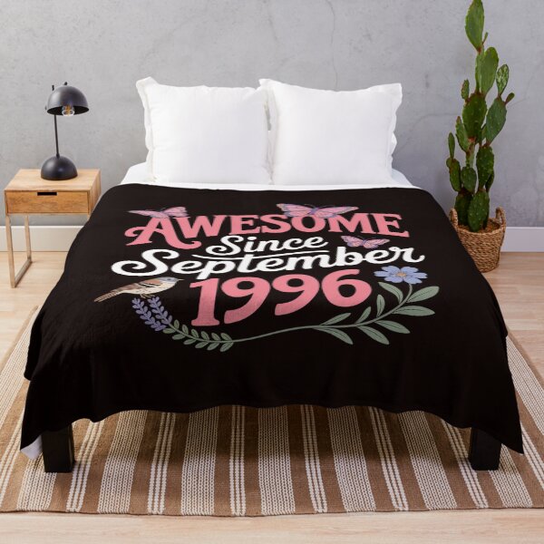 Item preview, Awesome since September 1996 flowers 1996 designed and sold by tabdejinti.