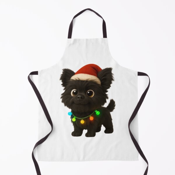 Item preview, Christmas Affenpinscher designed and sold by Sillytoe.