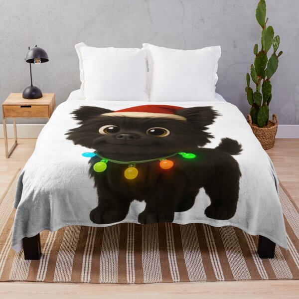 Item preview, Christmas Affenpinscher designed and sold by Sillytoe.