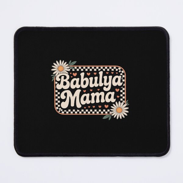 Item preview, Babulya Mama Retro Checkerboard for Russian Speakers designed and sold by tabdejinti.