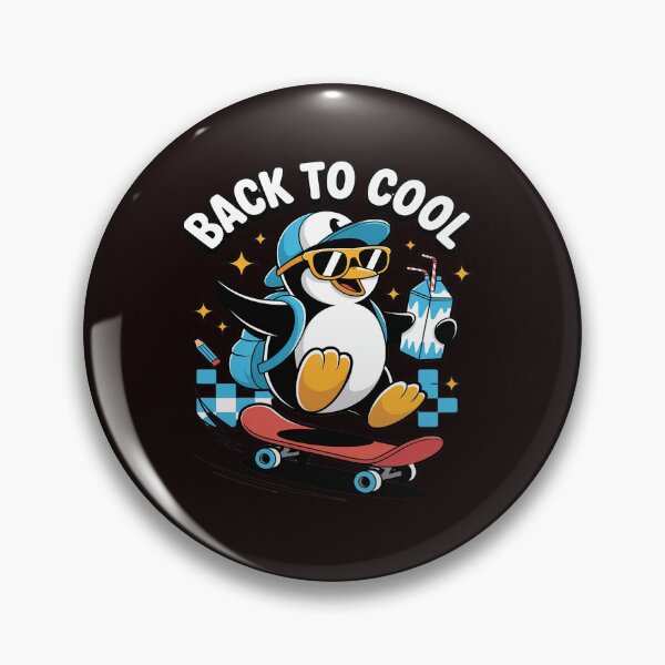 Item preview, Back to Cool Funny Penguin Back to School Boys designed and sold by tabdejinti.