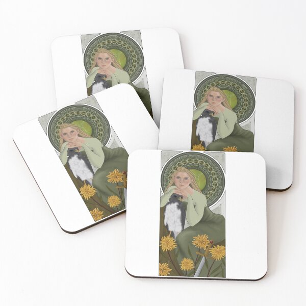 Item preview, Aelin Art Nouveau designed and sold by ActivelyBookish.