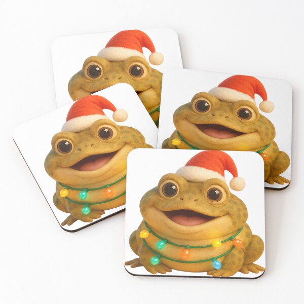 Item preview, Christmas African Bullfrog designed and sold by Sillytoe.