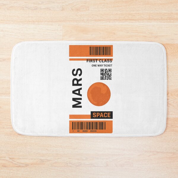 Item preview, Mars boarding pass designed and sold by shiwukoo.
