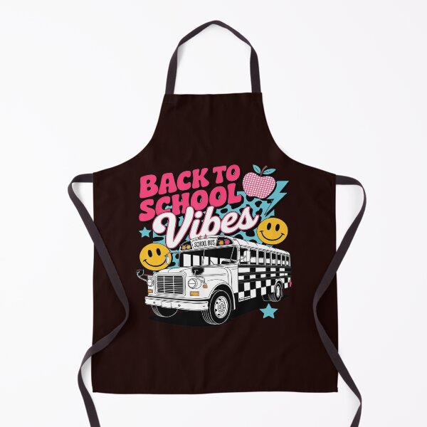 Item preview, Back To School School Bus Preppy Teacher Students designed and sold by tabdejinti.