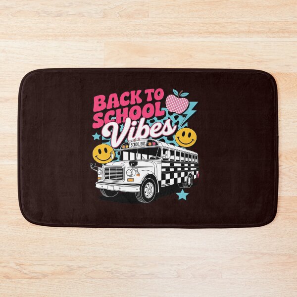Item preview, Back To School School Bus Preppy Teacher Students designed and sold by tabdejinti.