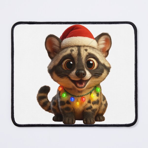 Item preview, Christmas African Civet designed and sold by Sillytoe.