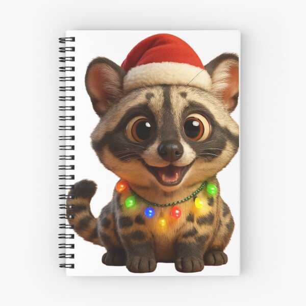 Item preview, Christmas African Civet designed and sold by Sillytoe.