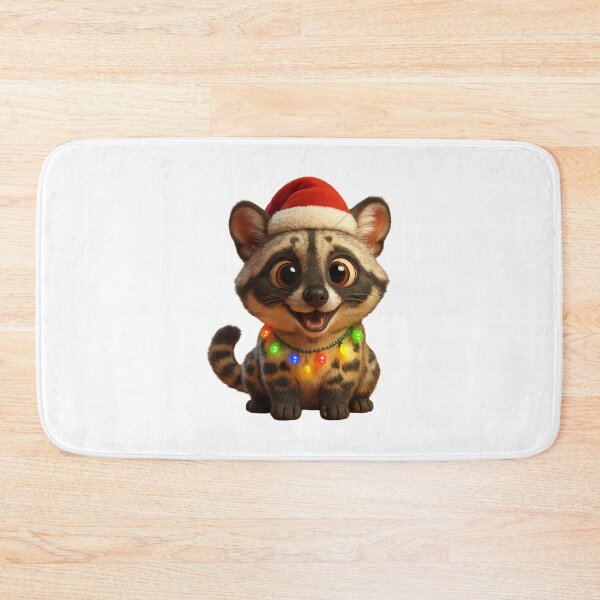 Item preview, Christmas African Civet designed and sold by Sillytoe.
