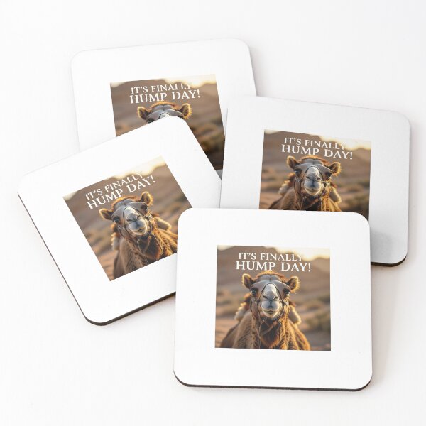 Item preview, Funny Camel Hump Day Design – Happy Wednesday Humor Gift designed and sold by WhimsyByPaul.redbubble.com.