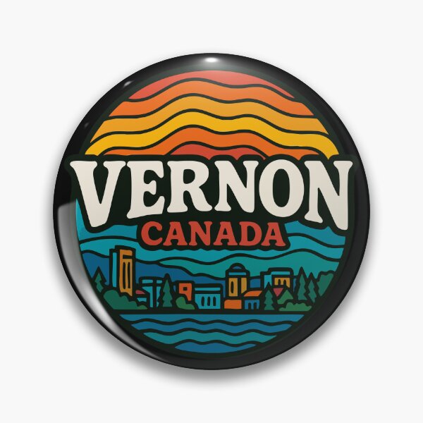 Item preview, Vernon Canada Retro Trippy Travel designed and sold by TomFrontierArt.