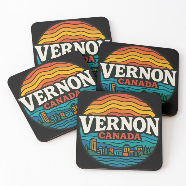 Item preview, Vernon Canada Retro Trippy Travel designed and sold by TomFrontierArt.