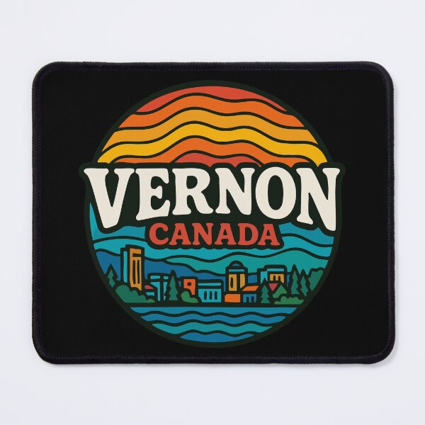 Item preview, Vernon Canada Retro Trippy Travel designed and sold by TomFrontierArt.