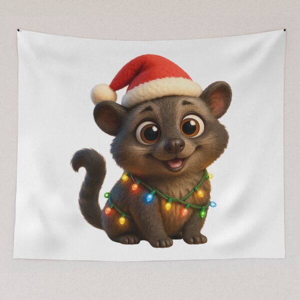Item preview, Christmas African Palm Civet designed and sold by Sillytoe.