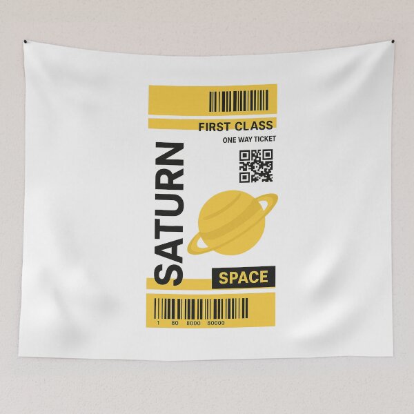 Item preview, saturn boarding pass designed and sold by shiwukoo.