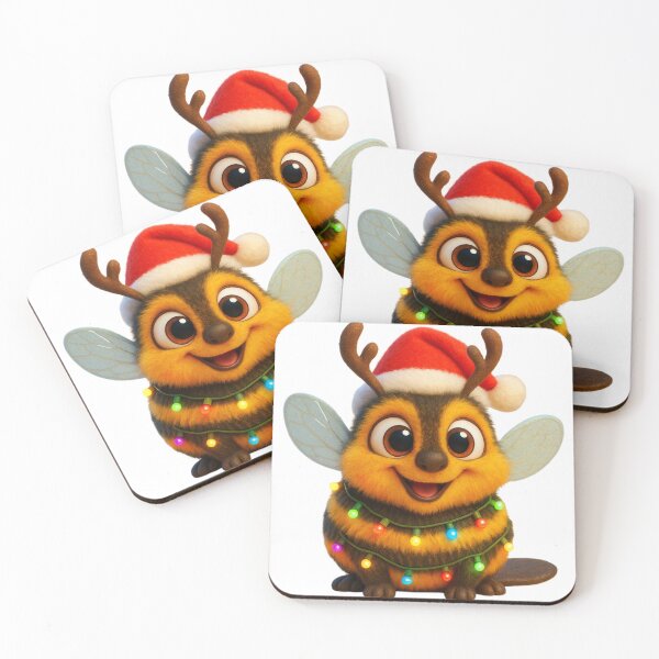 Item preview, Christmas Africanized Bee  designed and sold by Sillytoe.