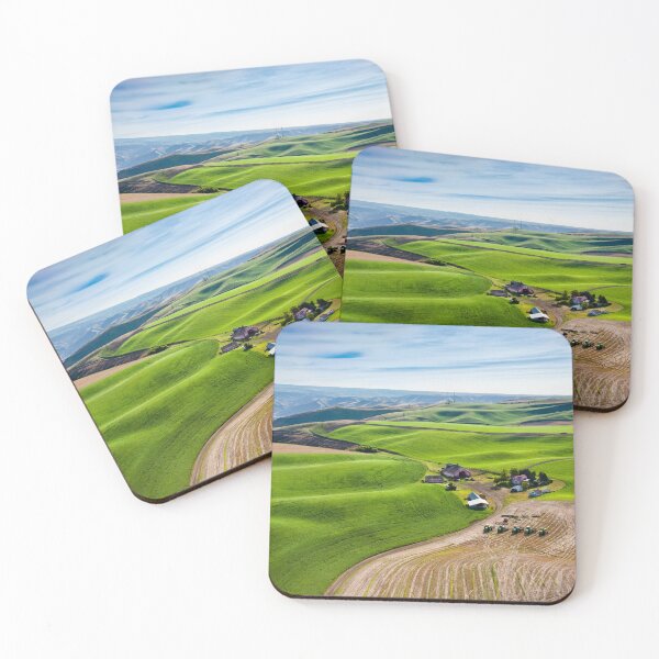 Item preview, Aerial View of a Palouse Farm designed and sold by Alison Meyer Photography.