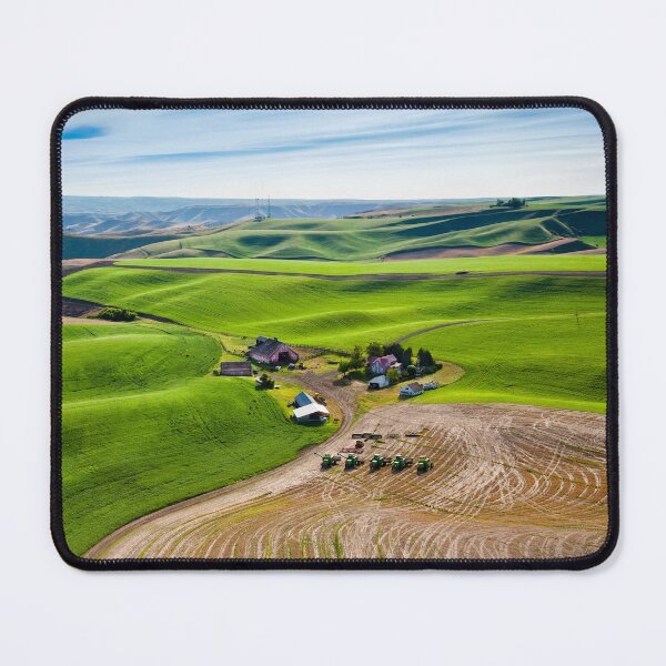 Item preview, Aerial View of a Palouse Farm designed and sold by Alison Meyer Photography.