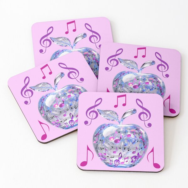 Item preview, Crystal Apple of Music Harmony designed and sold by digitaldemart.