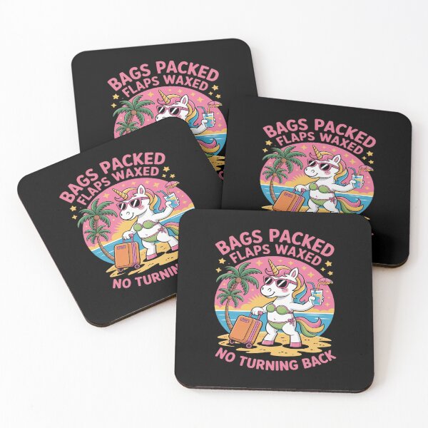 Artikelvorschau, Taschen gepackt Klappen gewachst lustige Reise lustige Mädchen Reise entworfen und verkauft von BiellaSar.
