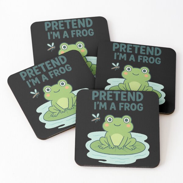 Item preview, “Pretend I’m a Frog – Cute & Quirky Frog Vibes” designed and sold by sssweetness.