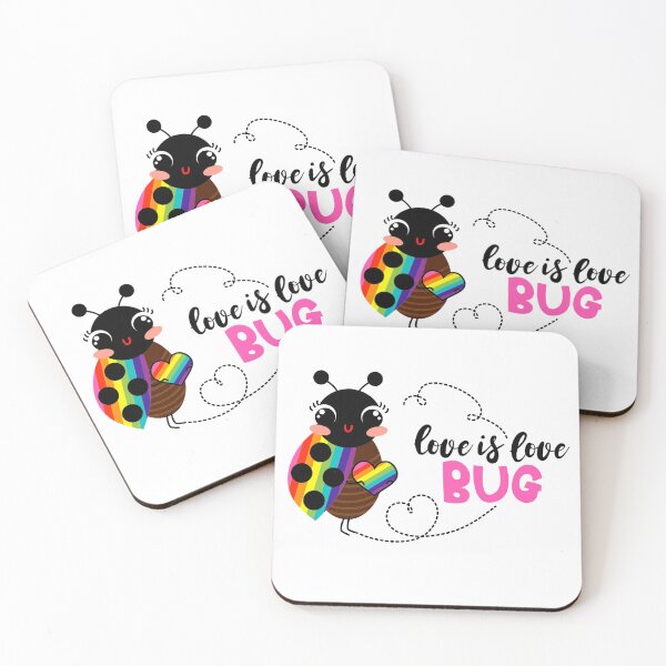 Item preview, Love is a little bug that catches you designed and sold by GraphicStyleX.