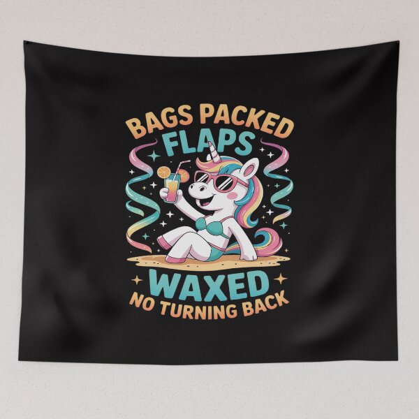 Item preview, Bags Packed Flaps Waxed No Turning Back designed and sold by BiellaSar.