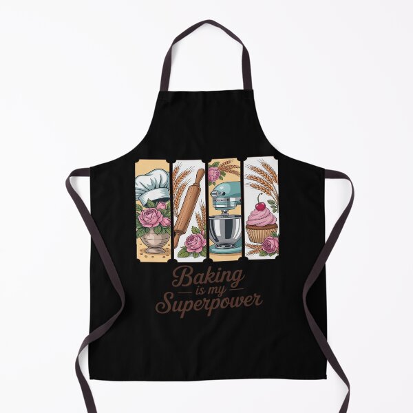 Item preview, Baking Baker Brushstroke Coquette Baking Is My Superpower designed and sold by BiellaSar.