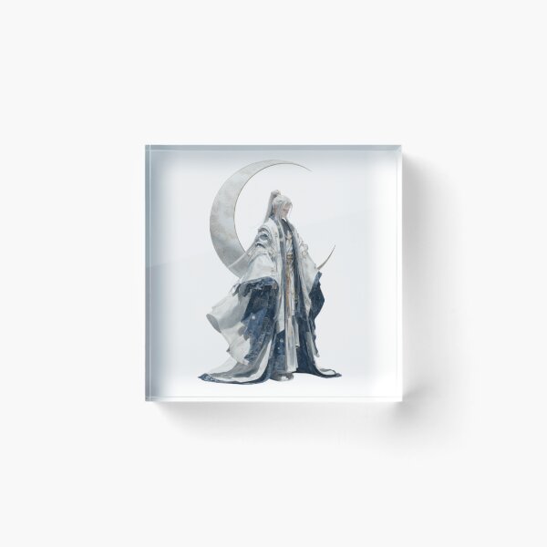 Item preview, Tsukuyomi – The Moon God of Japanese Mythology designed and sold by AlexLineArt.