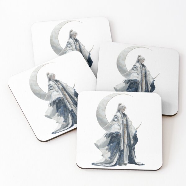 Item preview, Tsukuyomi – The Moon God of Japanese Mythology designed and sold by AlexLineArt.