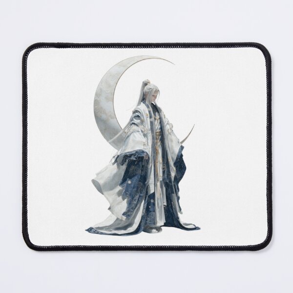 Item preview, Tsukuyomi – The Moon God of Japanese Mythology designed and sold by AlexLineArt.