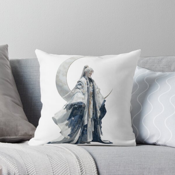 Item preview, Tsukuyomi – The Moon God of Japanese Mythology designed and sold by AlexLineArt.