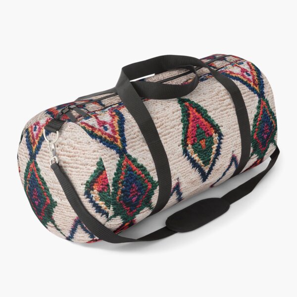 Item preview, Vibrant Geometric Moroccan Style Shag Rug designed and sold by SpaceBazaar.