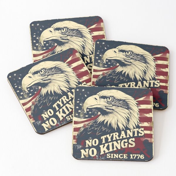 Item preview, No Tyrants No Kings EAGLE designed and sold by piboom.