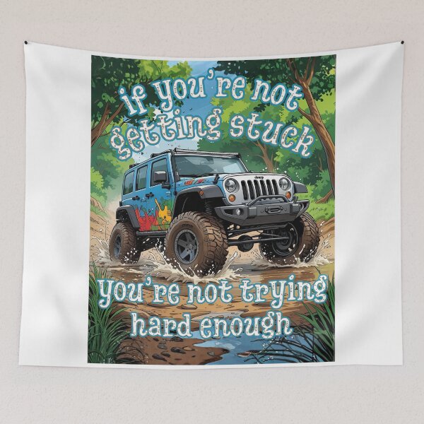 Item preview, If you're not getting stuck, you're not trying hard enough designed and sold by Craftonmegan.