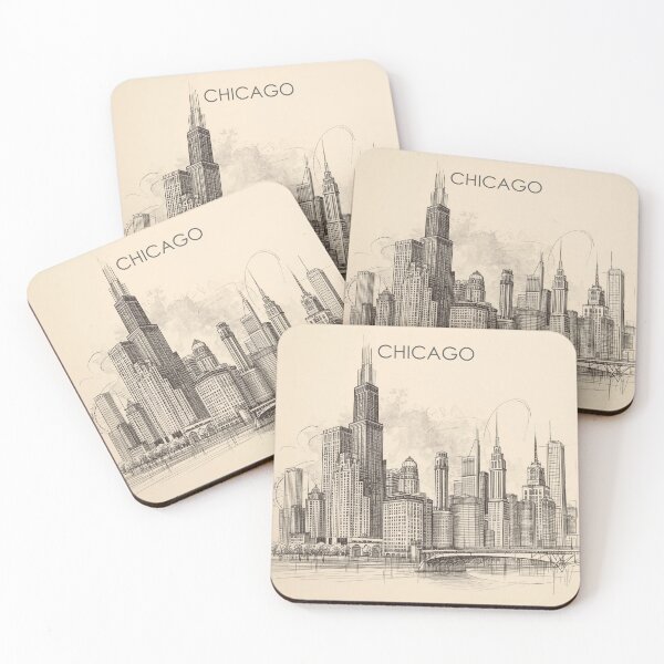 Item preview, Chicago designed and sold by Art_By_Wing.