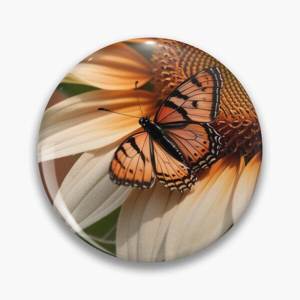 Item preview, Elegant Butterfly on Sunflower / Farfalla Elegante su Girasole / Elegante Mariposa sobre Girasol designed and sold by The Natural Image.