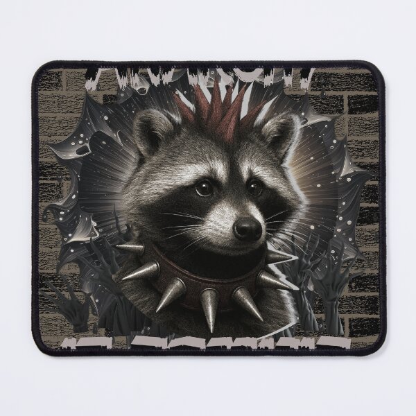Item preview, Anarchy Raccoon designed and sold by Golden_Glory_Design.