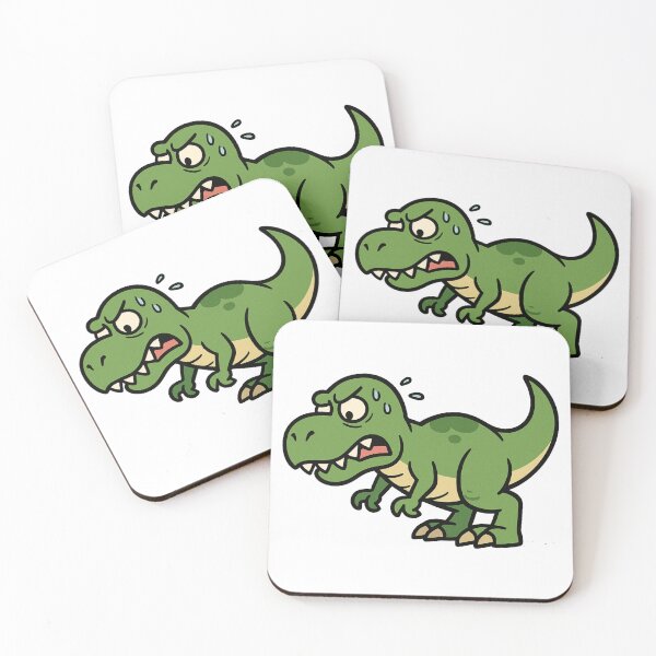 Item preview, Determined dinosaur Workout designed and sold by ArtsyWishesShop.
